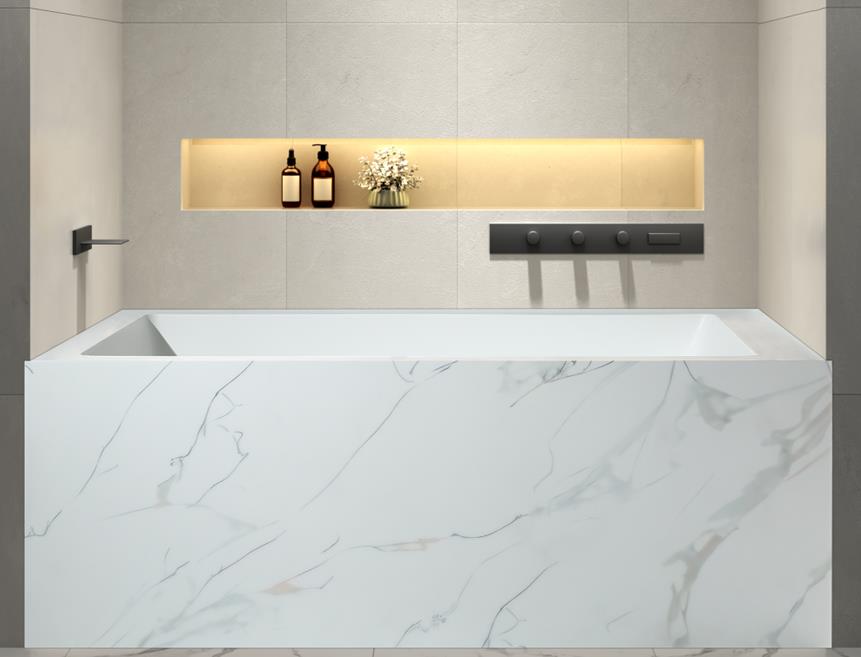 Calacatta White 903 大理石纹样板